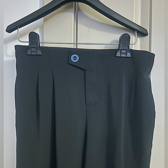 Black Pants Slacks Work/Casual - Picture 1 of 3